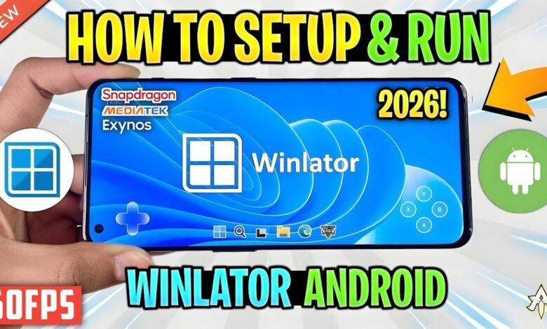 how to setup and run winlator in 2026